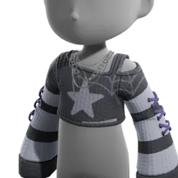 Kawaii Goth Shirt (Recipe)
