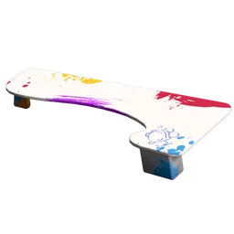 Graffiti Desk