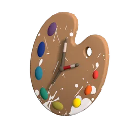 Graffiti Clock